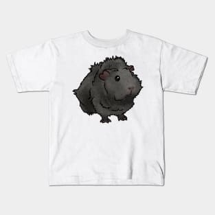 Grey Agouti Abyssinian Guinea Pig Kids T-Shirt